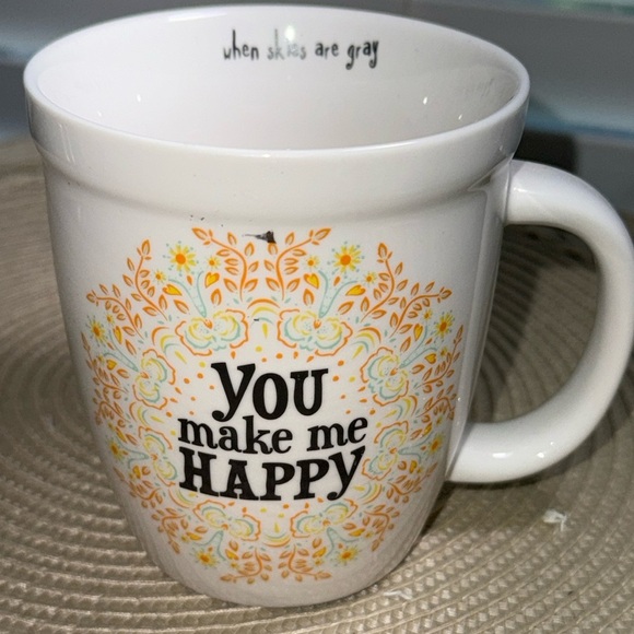 Natural life Other - 003- Natural Life “You make me Happy” Coffee Mug